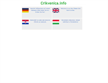 Tablet Screenshot of crikvenica.info